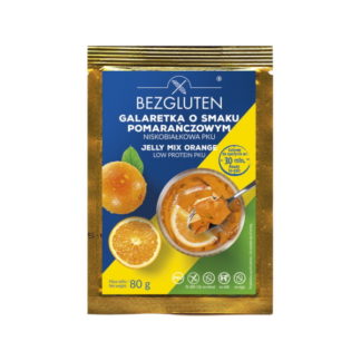 Bezgluten - Gelée hypoprotidique avec saveur d'orange